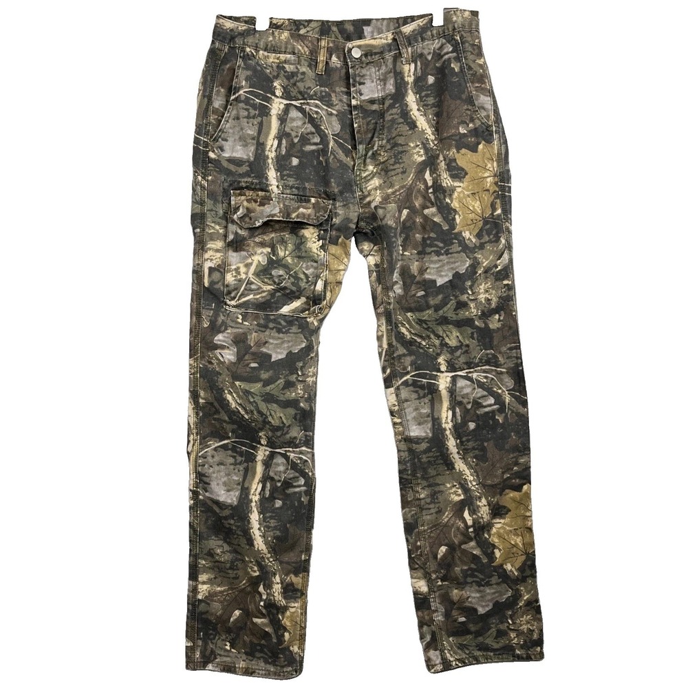 Mnml Camouflage Pants Size Men’s Size 33 Button Fly 33x32 100% Cotton Cargo